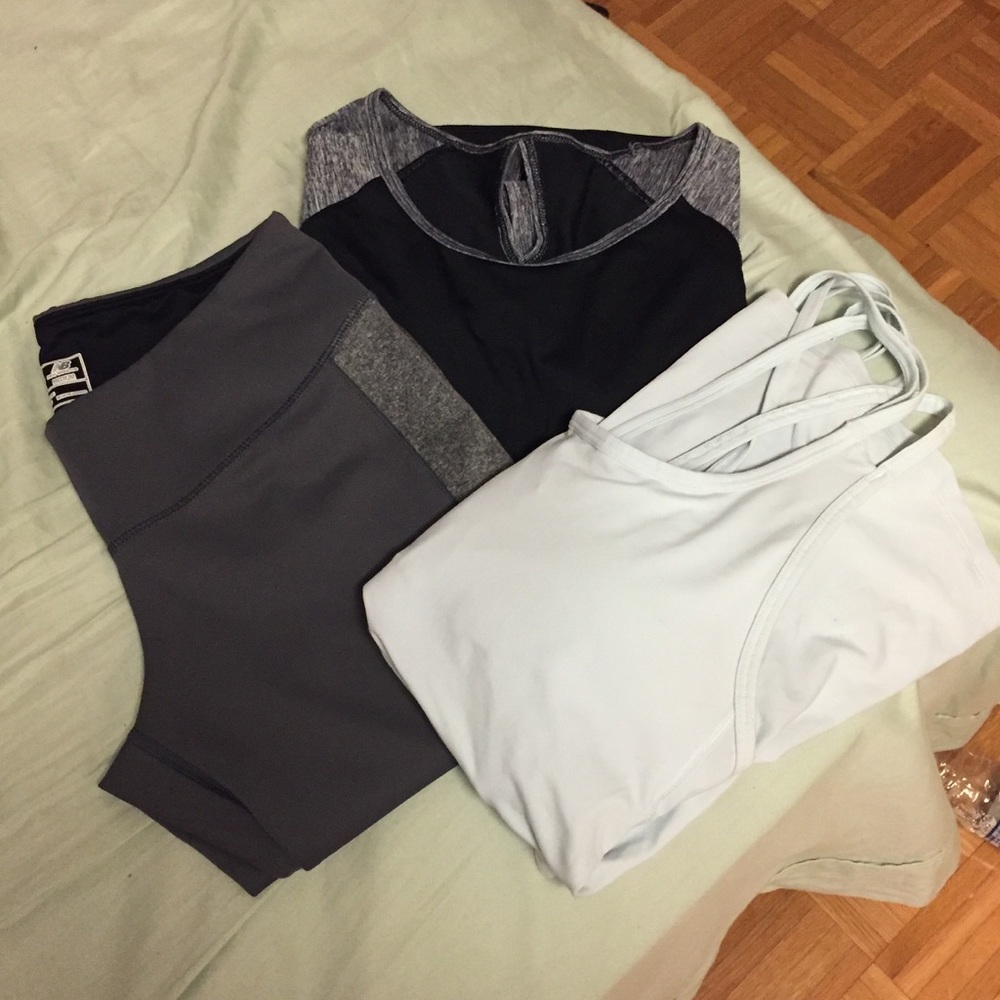 New Balance Gap Leggings and Top Bundle